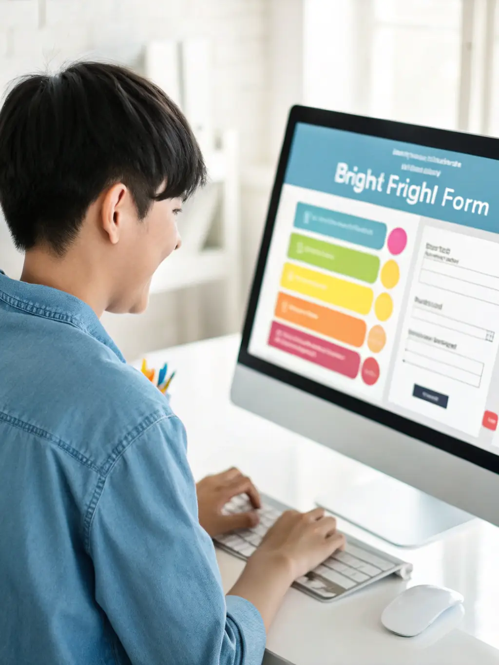 A person clicking the 'Create Room' button on the ChooChooVibes homepage, initiating the room creation process.
